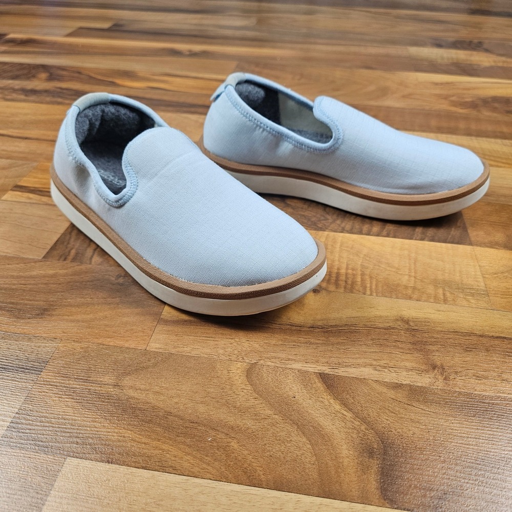 Allbirds Wool Lounger Slip-On Shoes Light Blue Size 5 Casual Comfort Minimalist